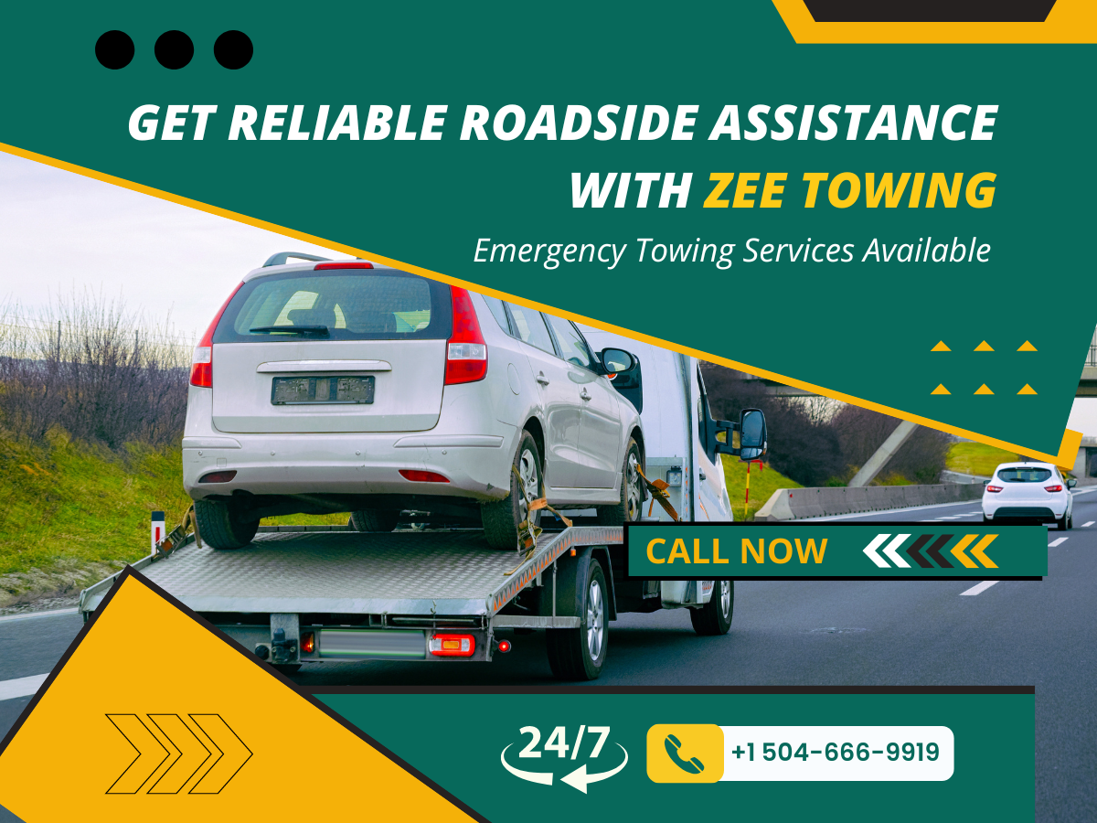 24/7 Roadside Assistance in Metairie