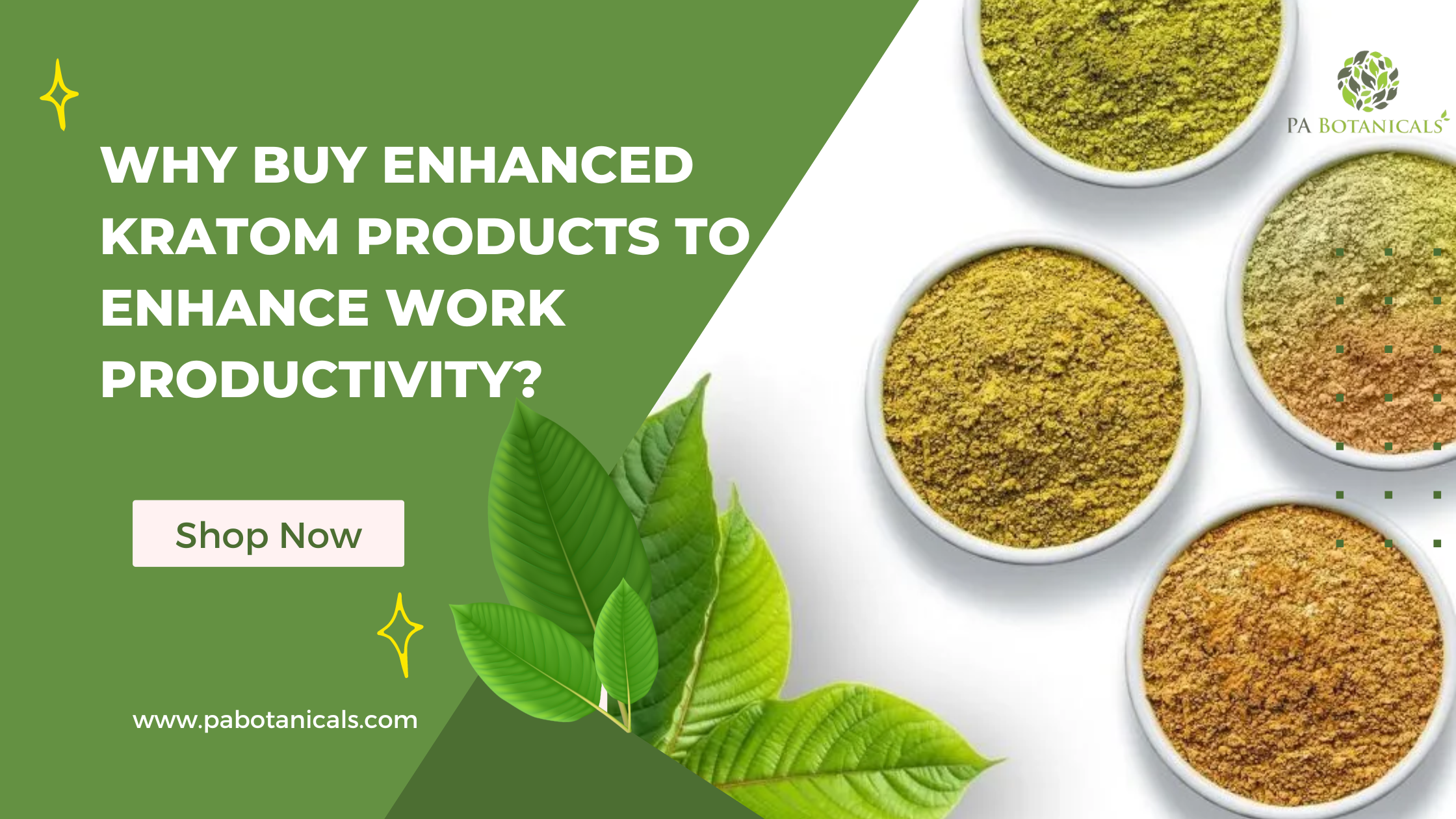 Why Buy Enhanced Kratom Products To Enhance Work Productivity?