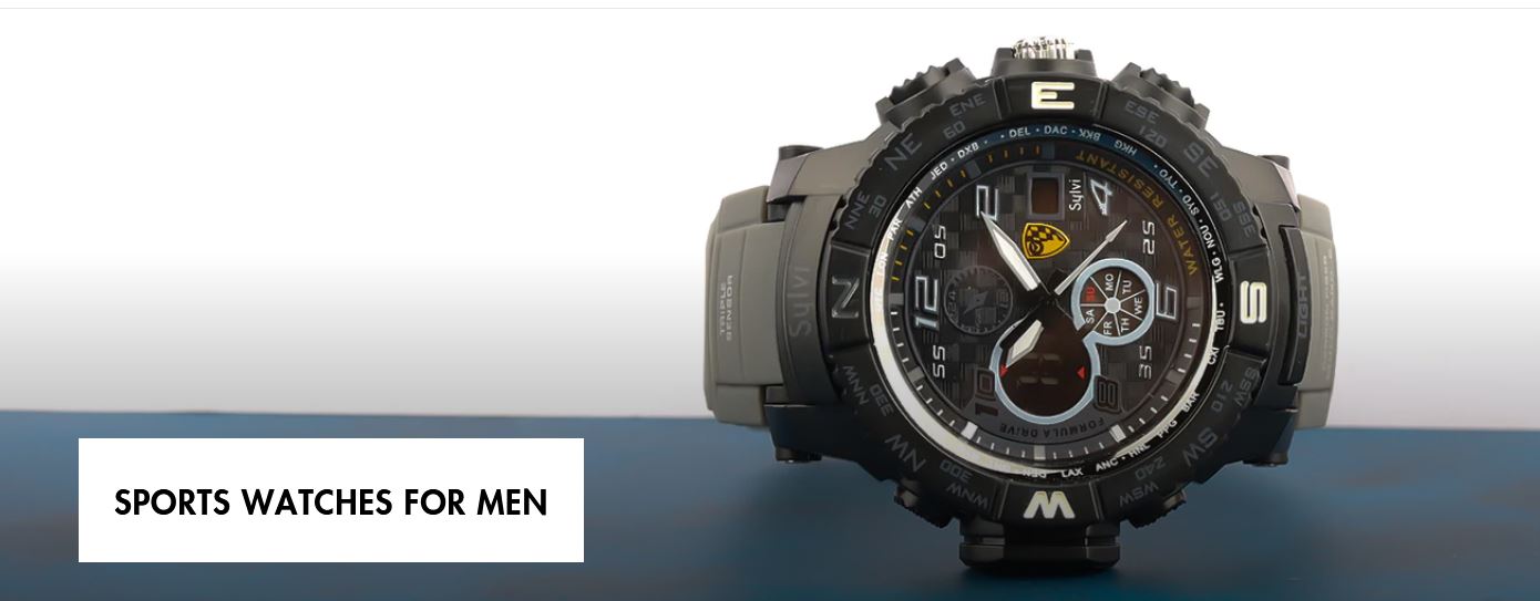 Discover Sleek and Durable Sports Watches for Men at Sylvi