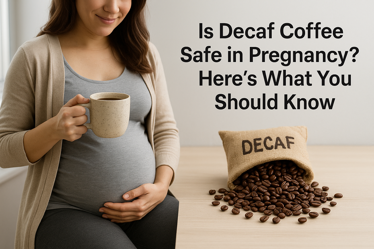 Is Decaf Coffee Safe in Pregnancy? Here’s What You Should Know