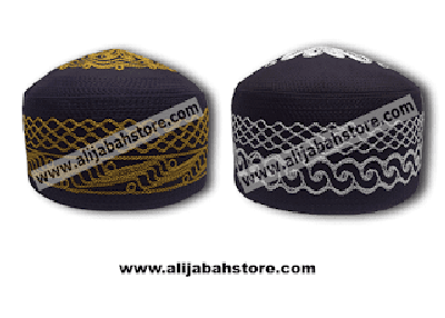 GROSIR PECI skull cap S EMBROIDERED ROUND | Grosir Peci Wholesale skull cap Wholesale Skull cap