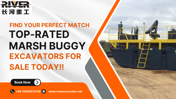 Find Your Perfect Match: Top-Rated Marsh Buggy Excavators for Sale Today!!