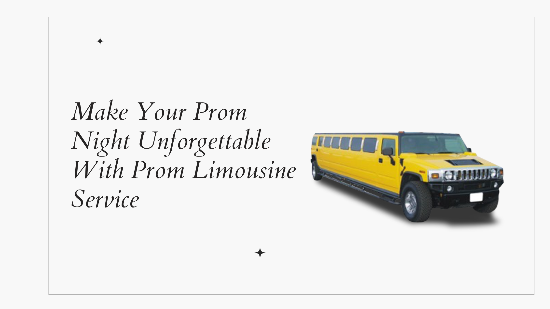 Make Your Prom Night Unforgettable With Prom Limousine Service
