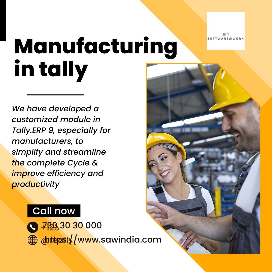 3 Major Features You Must Check When Buying Tally For Manufacturing Business