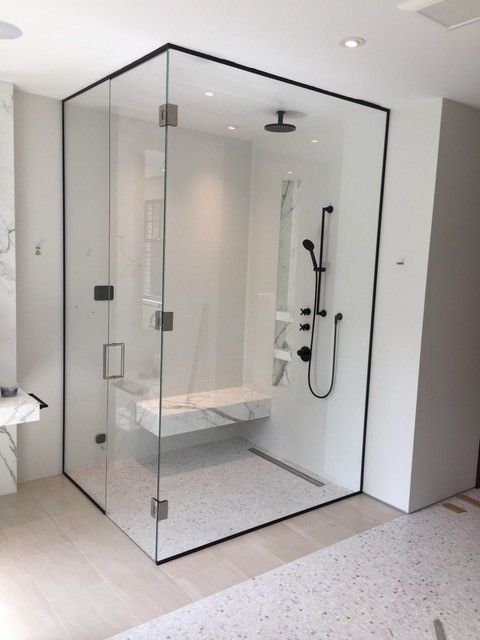 Shower Glass Partition Dubai