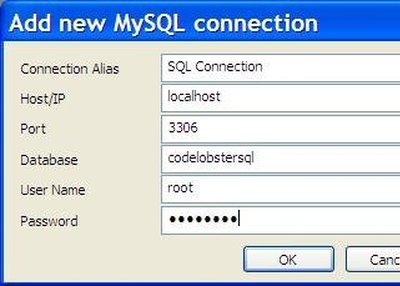 How to use SQL Manager in CodeLobster PHP IDE