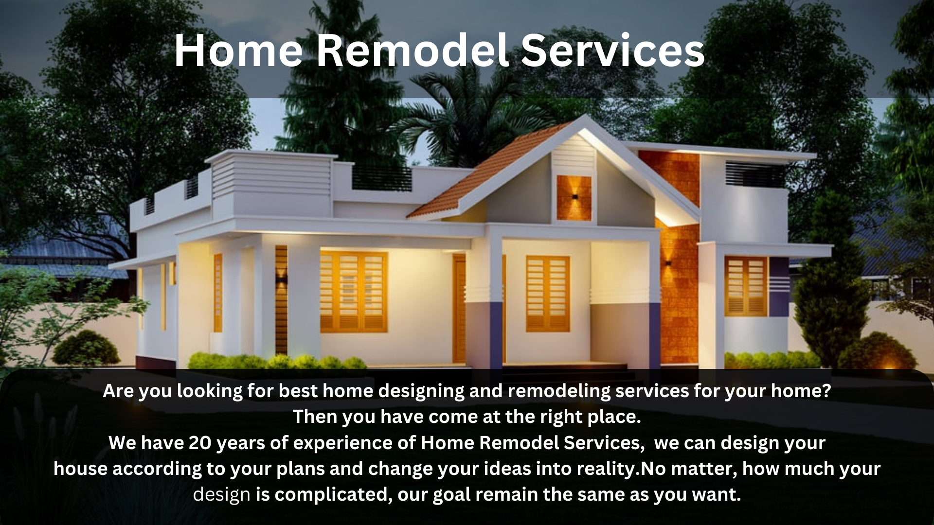 Home Remodeling Services