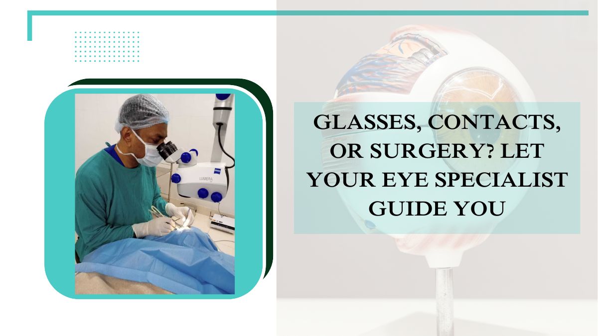 Glasses, Contacts, or Surgery? Let Your Eye Specialist Guide You