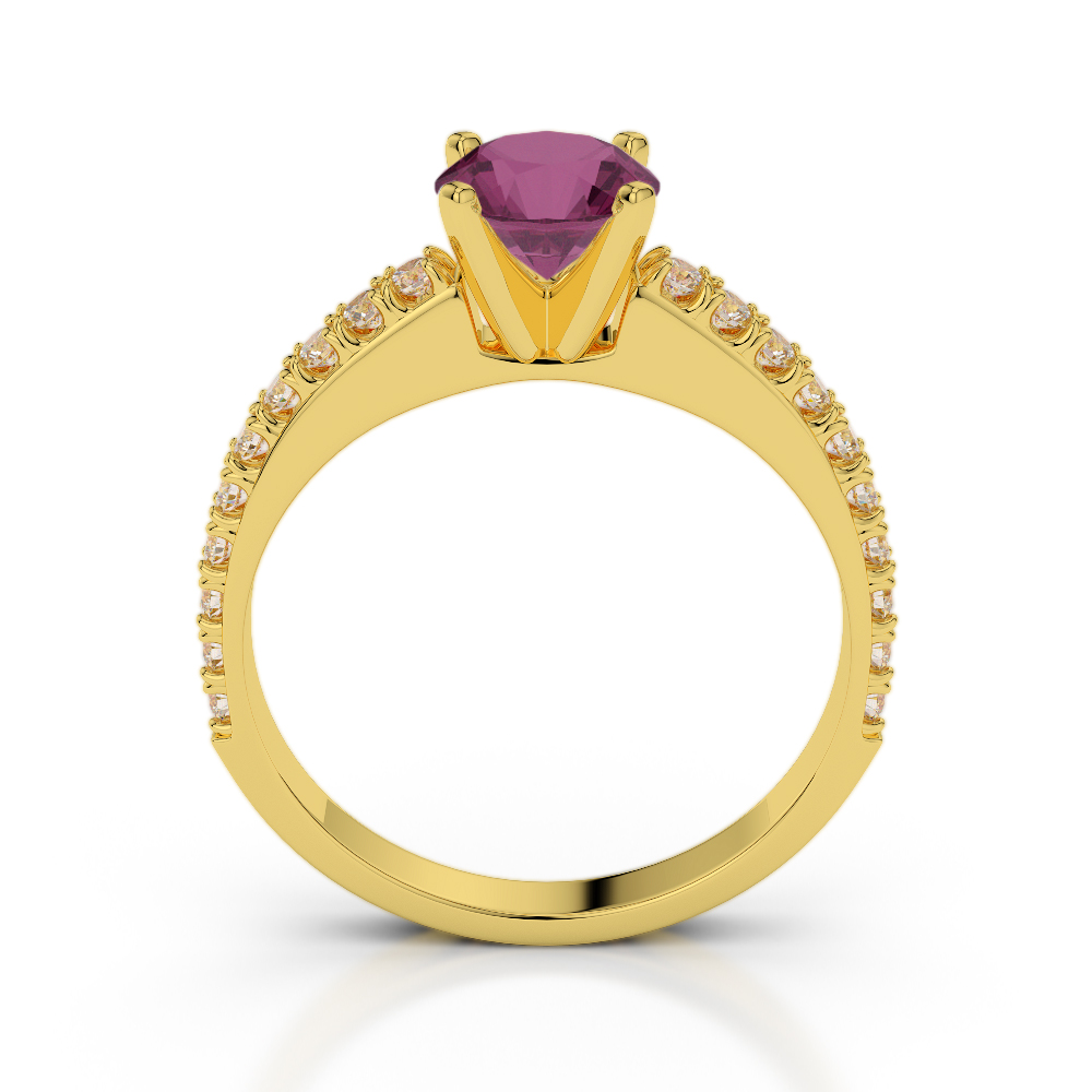 Affordable Ruby and Diamond Engagement Rings in Attractive Styles and Designs
