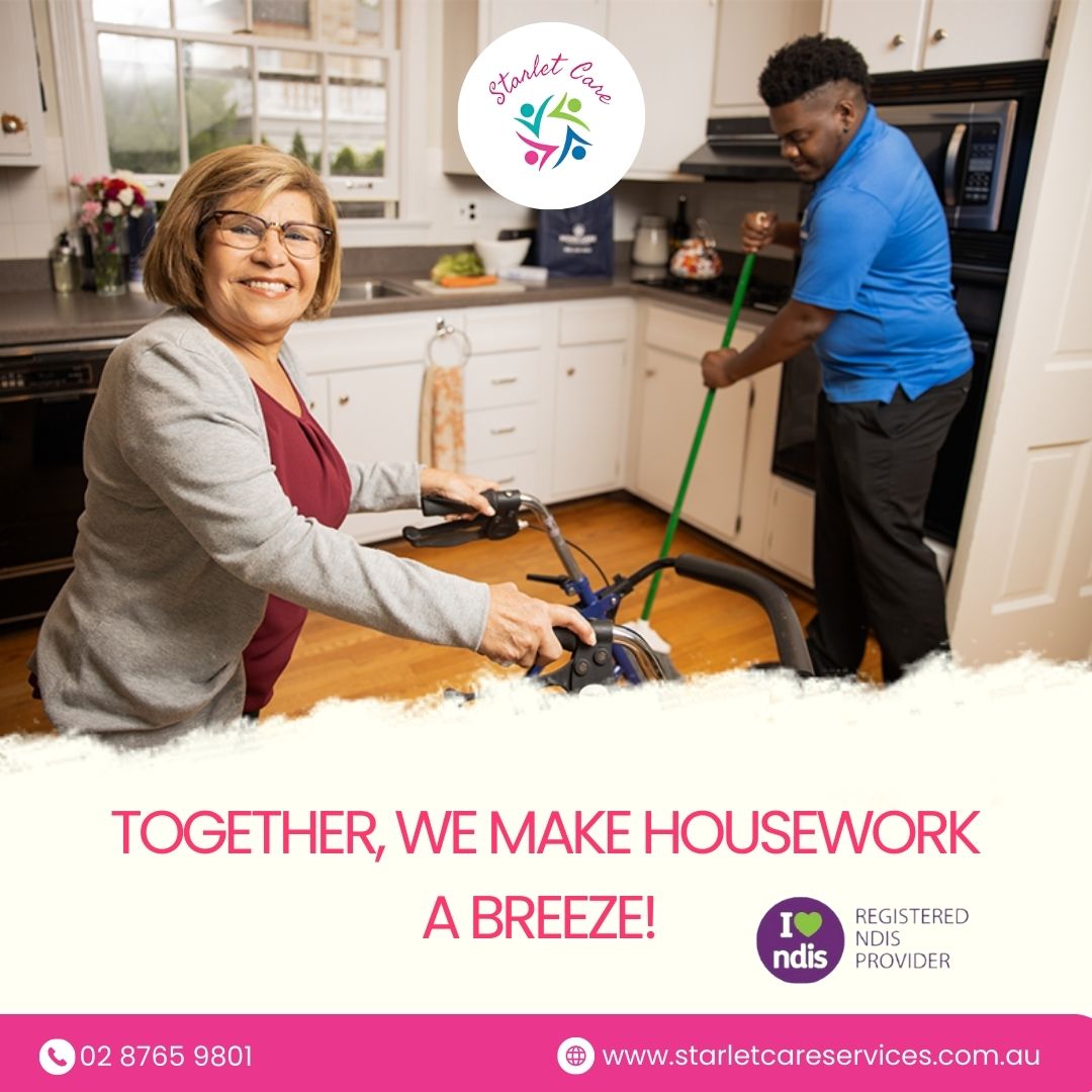 "Simplify Your Home: NDIS Assistance with Household Tasks"