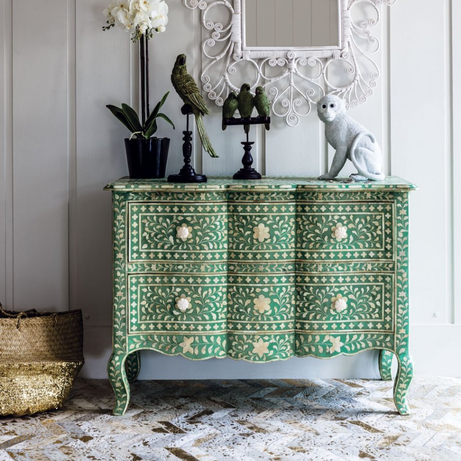 Mother of pearl furniture in USA