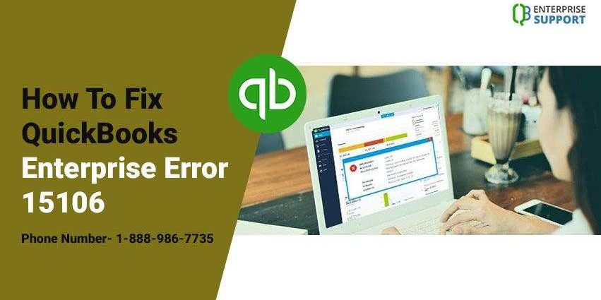 How to Fix QuickBooks Error 15106?