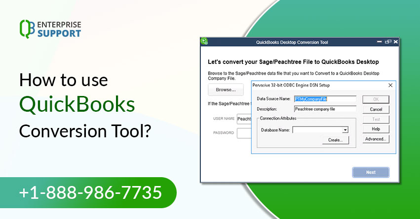 QuickBooks Conversion tool : How to use