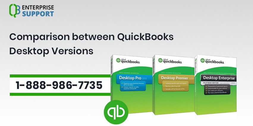 A Comparison Between QuickBooks Desktop Version