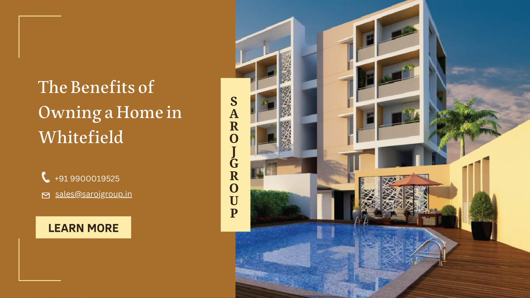 The Benefits of Owning a Home in Whitefield