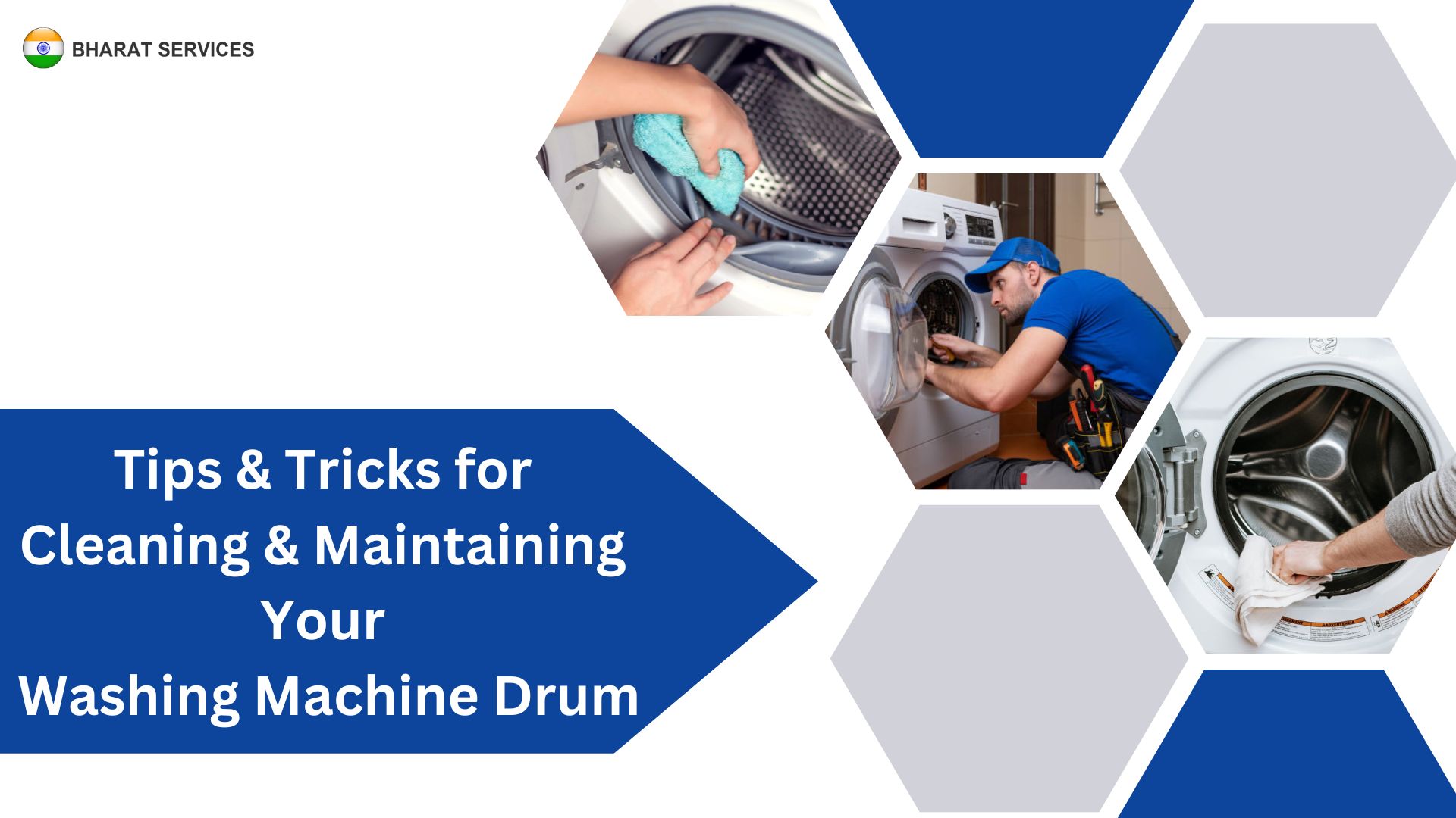 Tips & Tricks for Cleaning and Maintaining Your Washing Machine Drum.