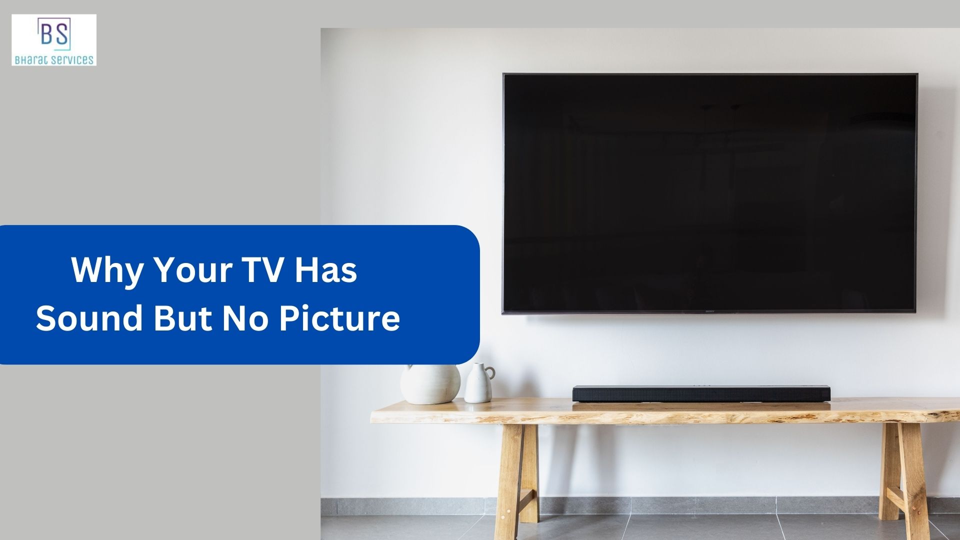 Why Your TV Has Sound But No Picture