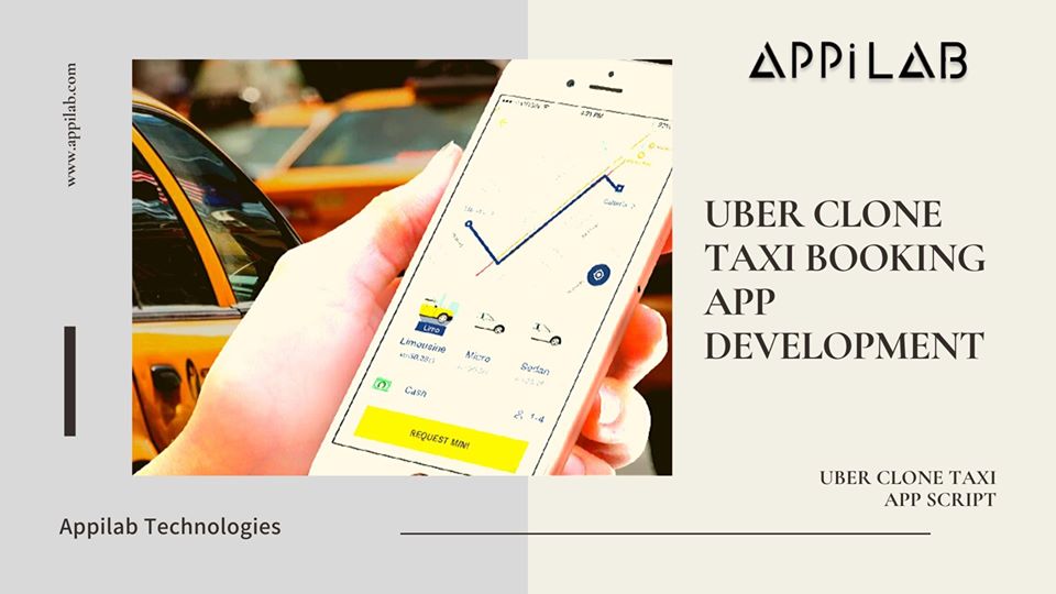 Uber like clone app script to develop taxi booking app