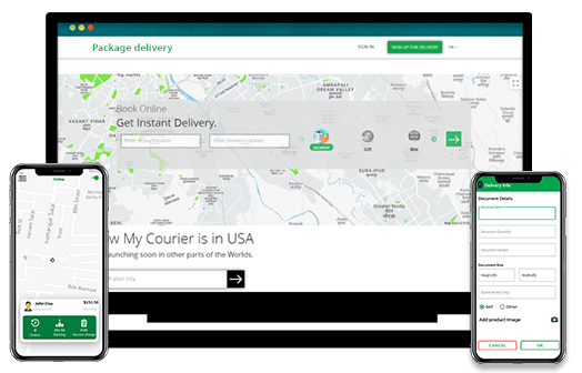 Parcel Delivery App Clone Script Appilab