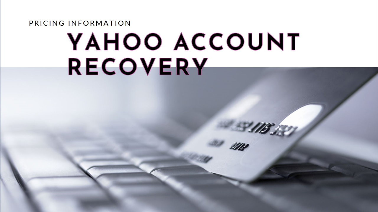 How to Recover Yahoo Account without Paying?
