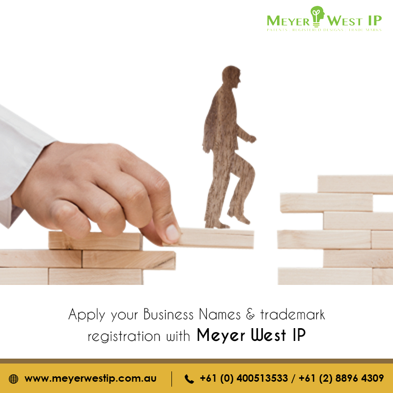 Apply your Business Names & trademark registration with Meyer West IP