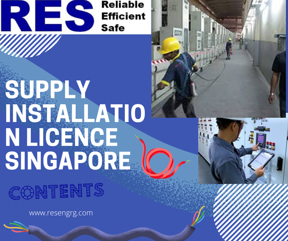  Supply Installation Licence Singapore