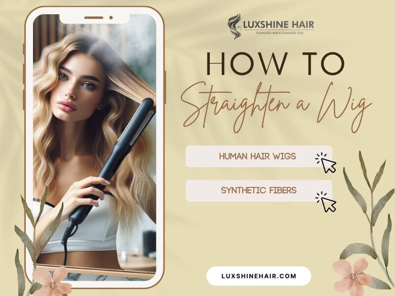 How to Straighten a Wig: Troubleshooting Common Problems
