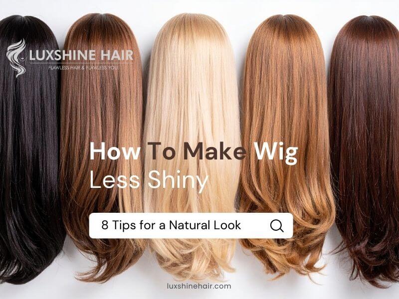 How To Make Wig Less Shiny: Quick Fixes for Natural Look