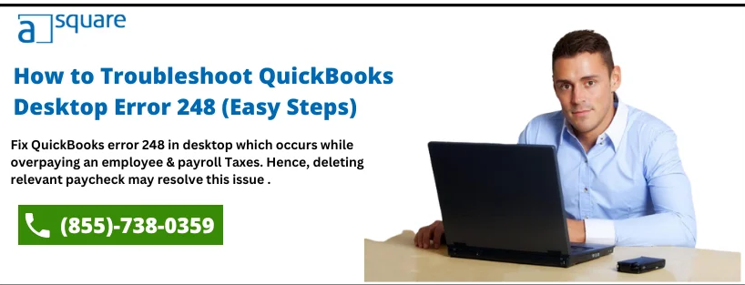 Troubleshooting QuickBooks Error 248: Solutions and Tips