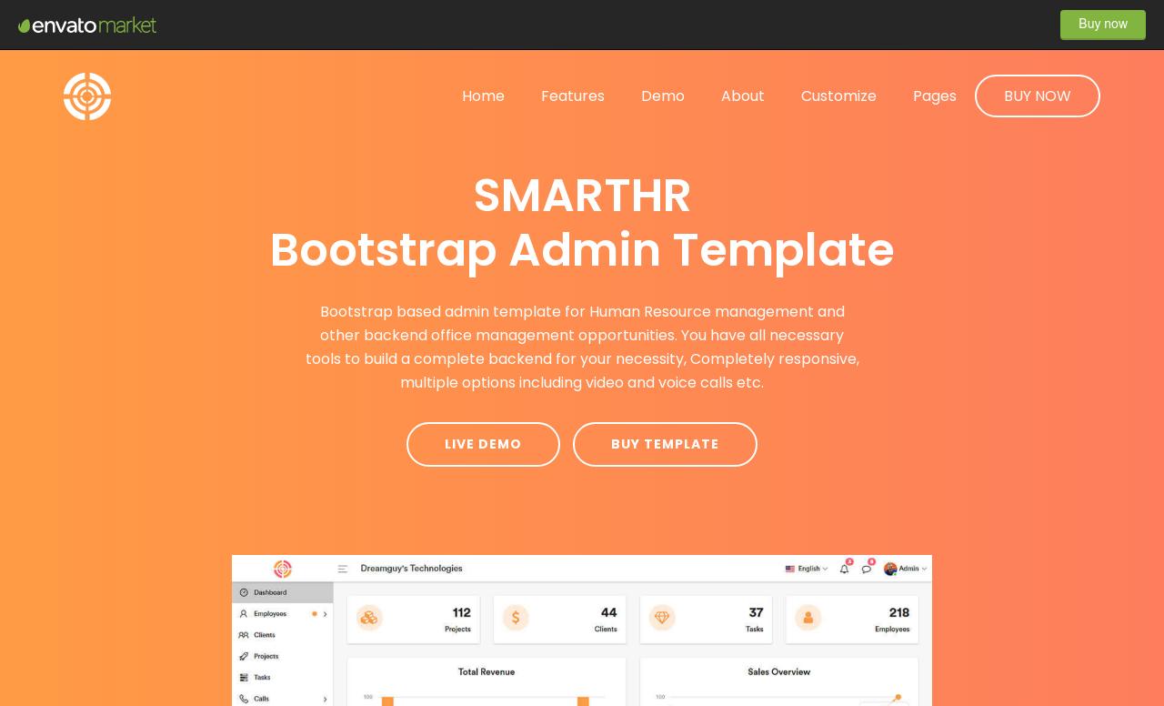 SmartHR - HRMS, Payroll, and HR Project Management Mobile Template (Framework7 + Bootstrap + PWA)