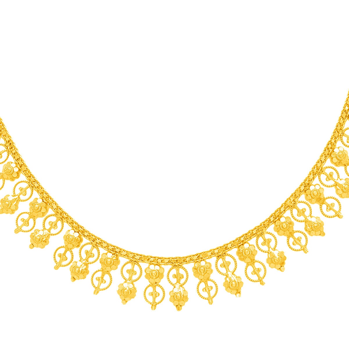 Exquisite Gold Necklace Designs with the Symbol of Elegance