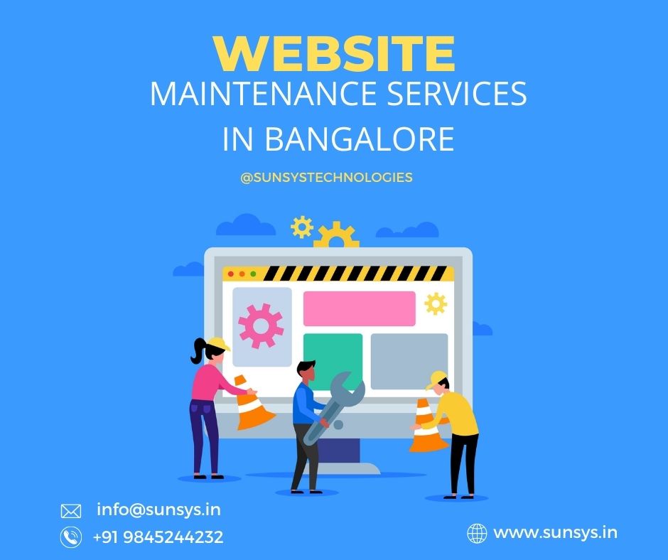 Website Maintenance Services In Bangalore