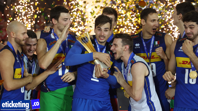 Italian Olympic Volleyball Men’s Team: Dominating the Court at Paris Olympic 2024