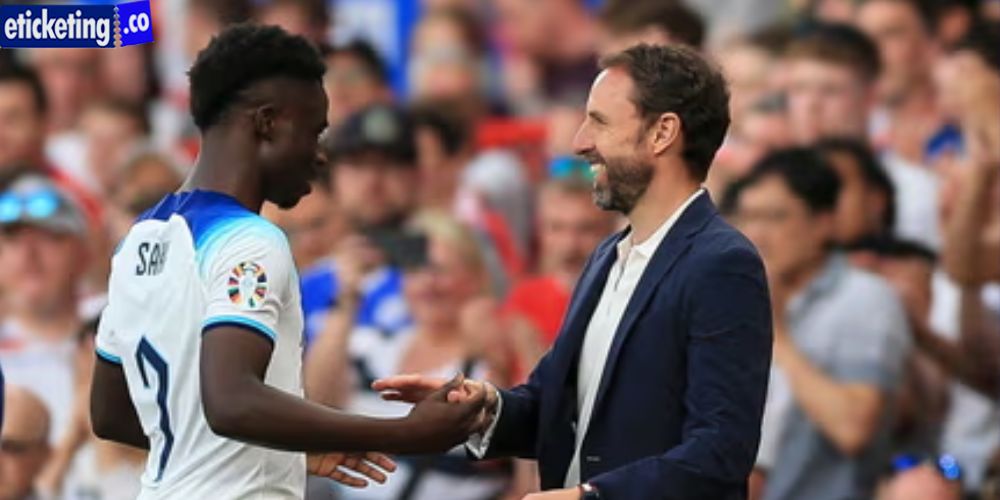 England Euro Cup 2024 Qualifier Gareth Southgate Hails 'Elite' Saka's Hat-Trick, Sinks North Macedonia with Style