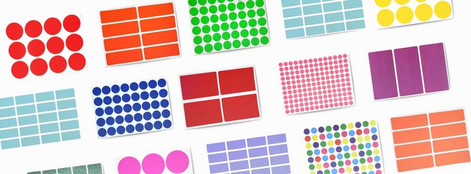 Stylish Organization: Elevate Your Planner with Colored Dot Stickers