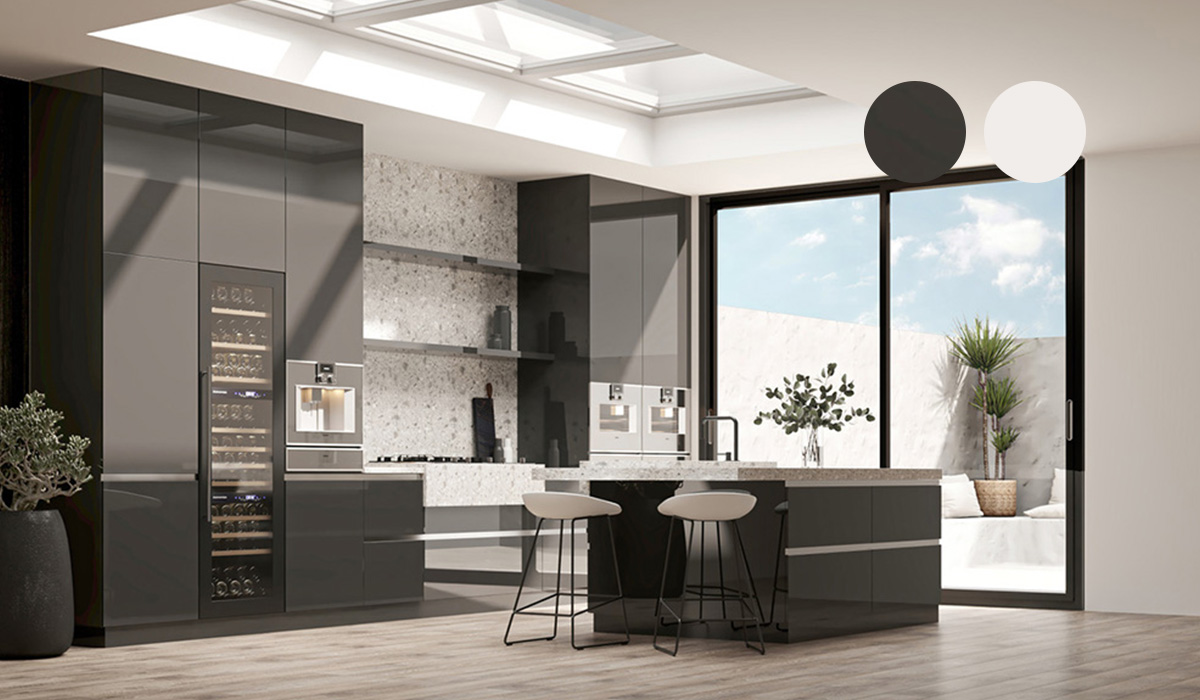 European Style Kitchen Cabinets Winslow, Custom & Modern Designs