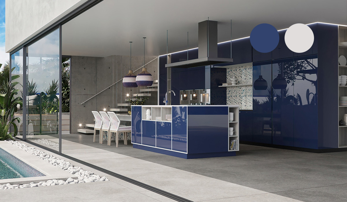 Custom Luxury Kitchen Cabinets Hayden Villa | Modern European Custom Cabinetry Arizona