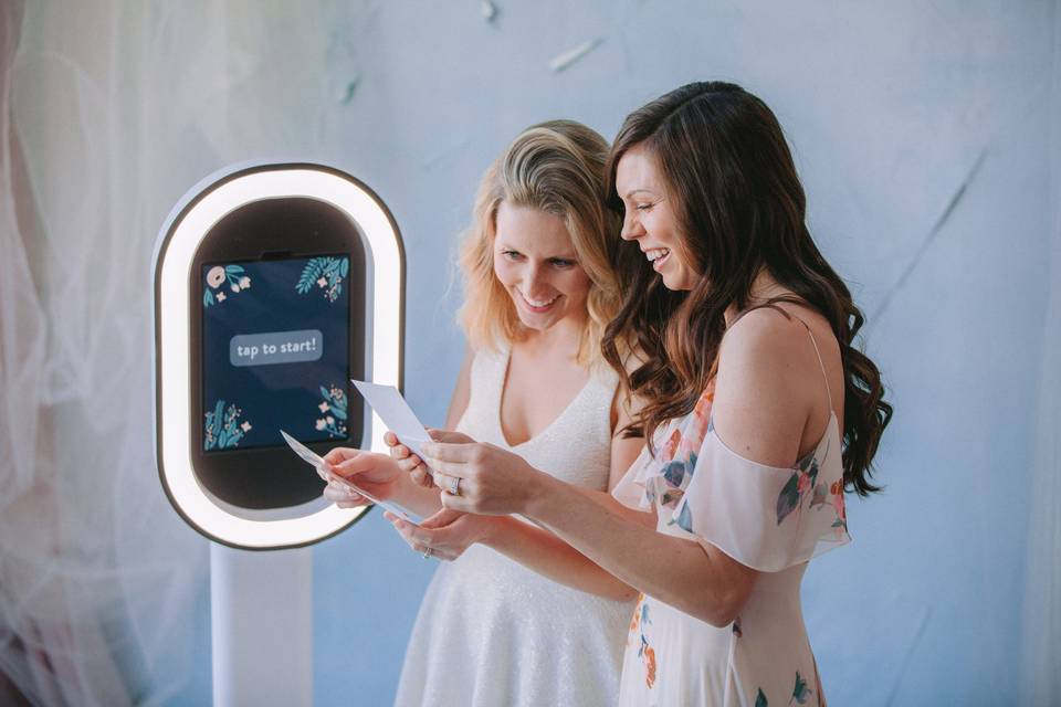 A mobile photo booth is for sale from Roamer Booth LLC.