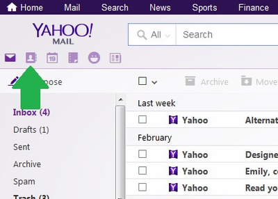 Lost contacts and email addresses in Yahoo Mail