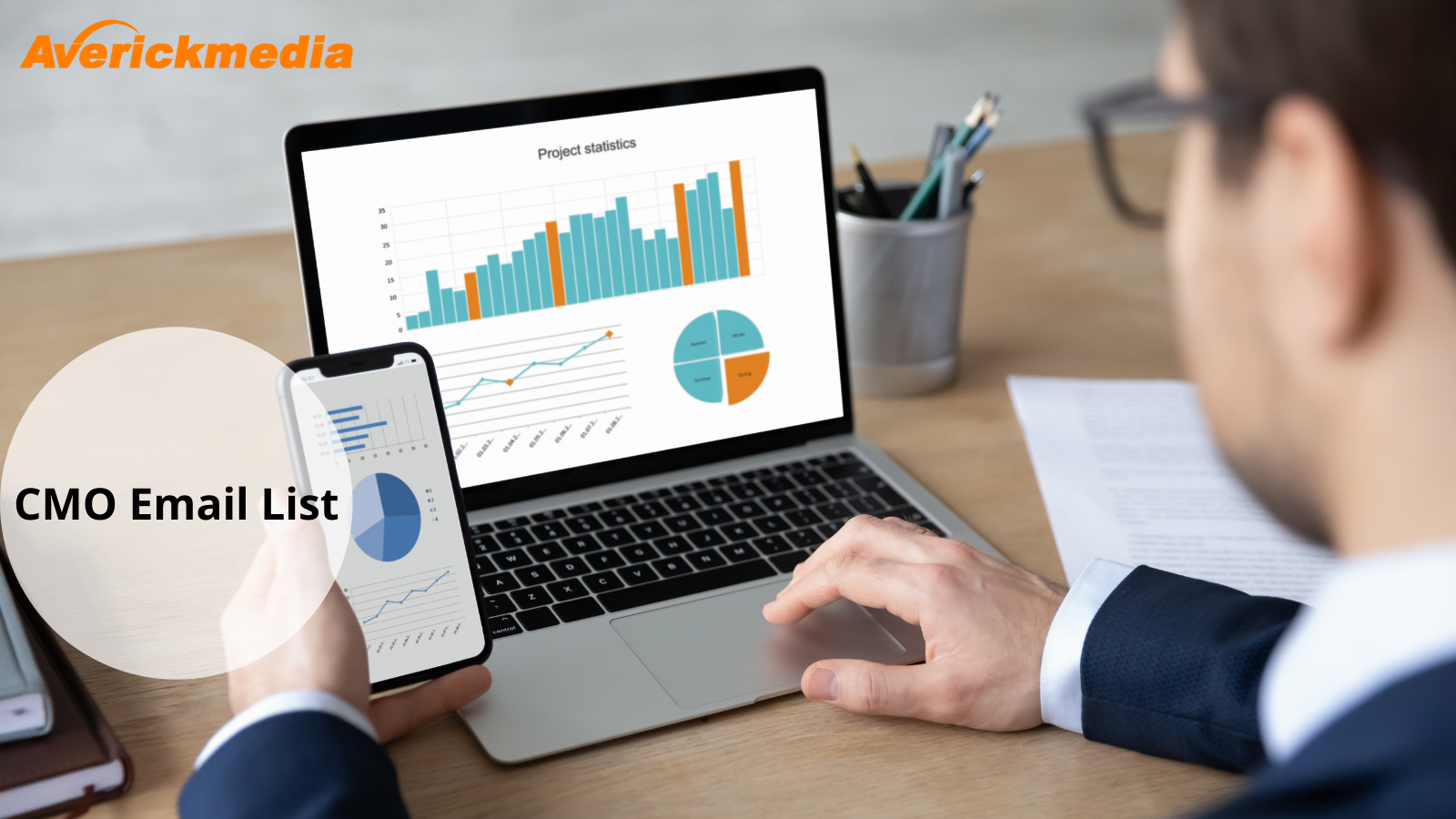 What can you expect from the updated CMO Email List from AverickMedia?