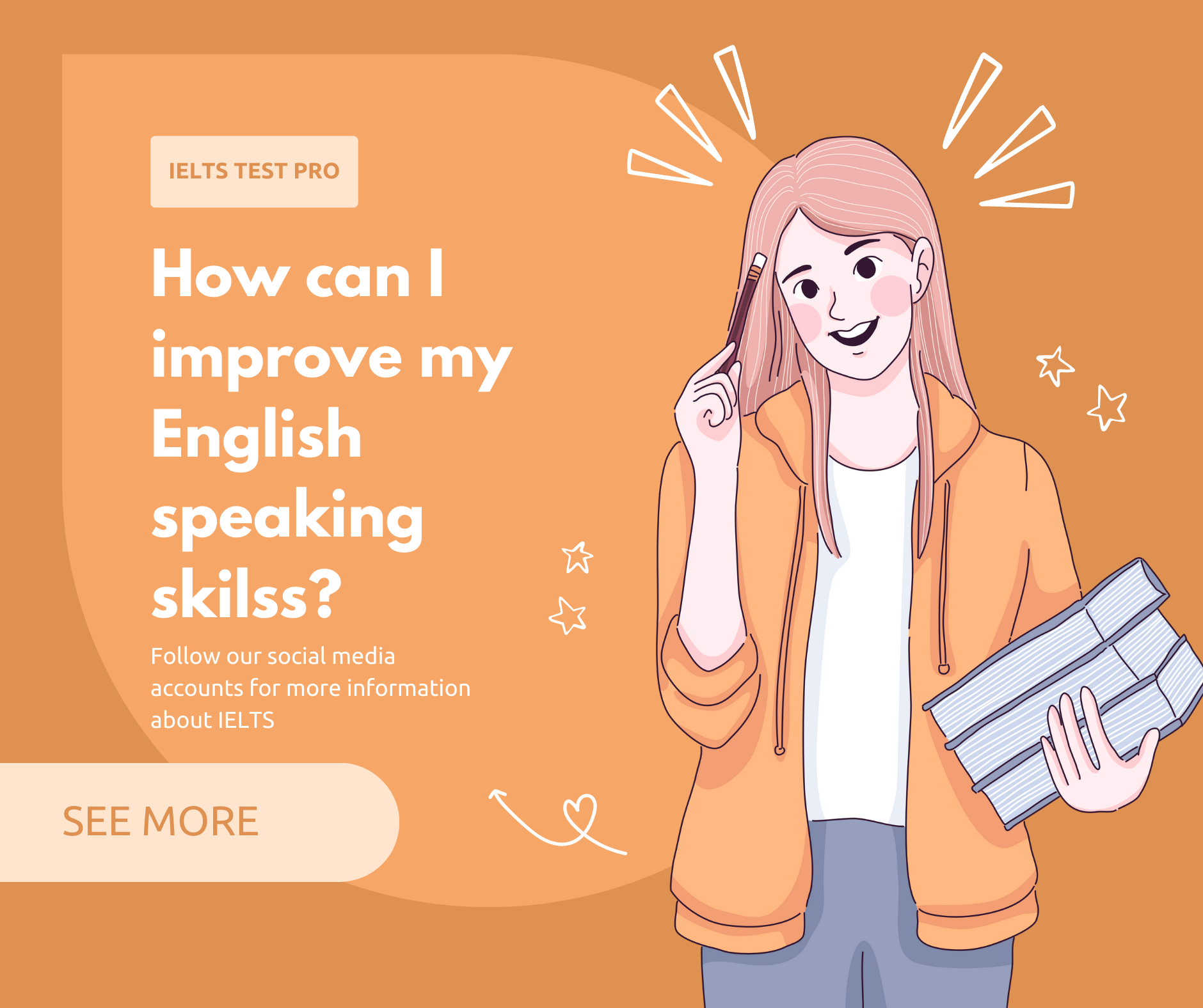 How can I speak English more fluently?