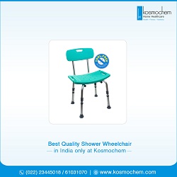 Best quality shower wheelchair in India only at Kosmochem
