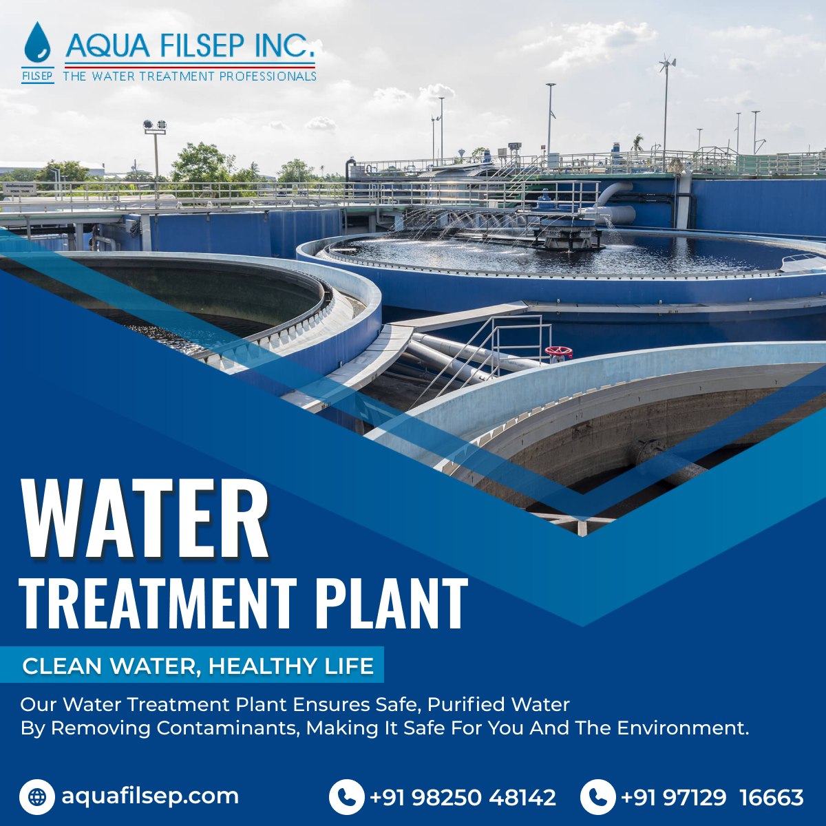 Water Treatment Plant : The key to water conservation