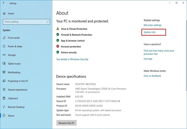 How to Switch Virtual Memory to an Another Drive on Window 10?