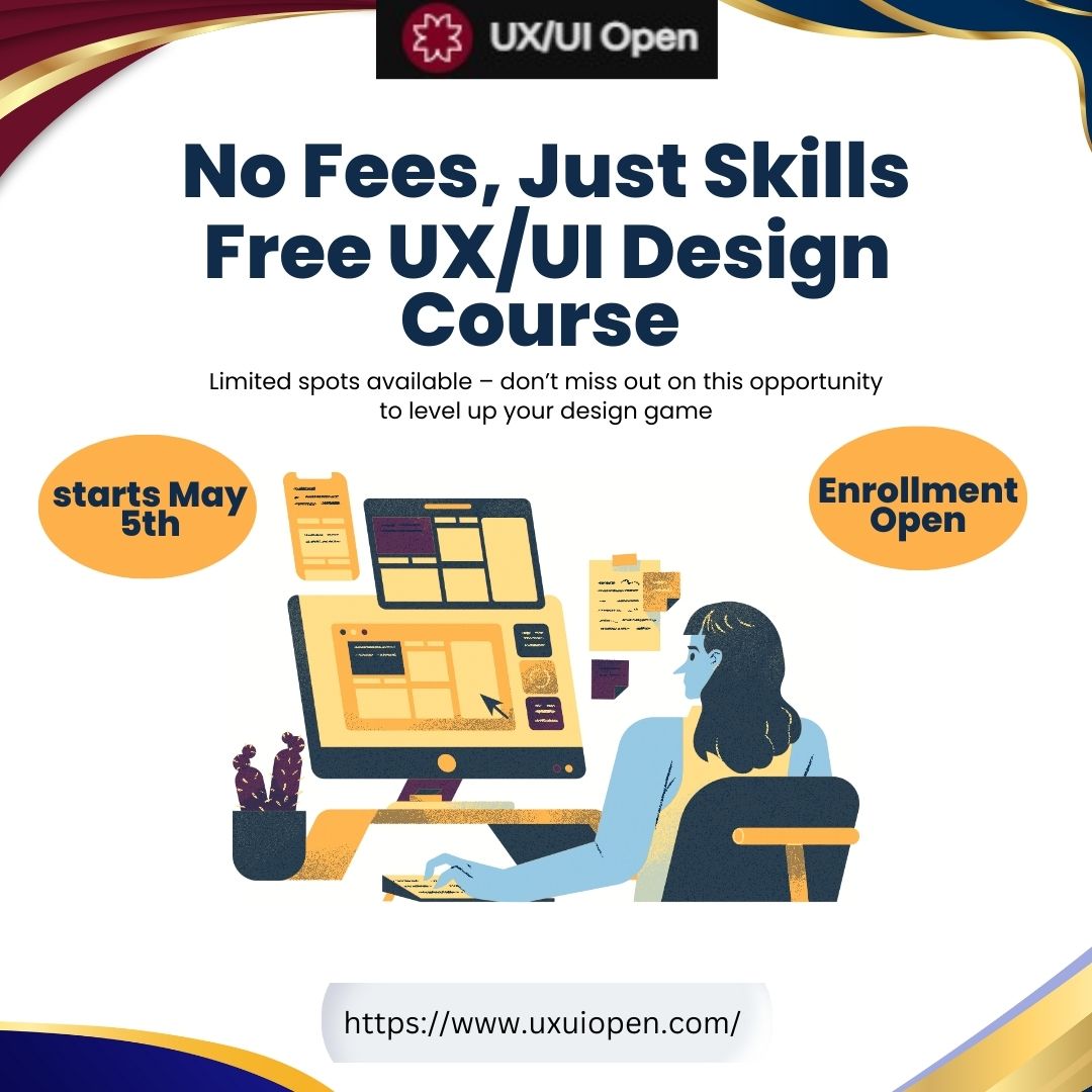 Design Your Career with UX/UI — Next Session Kicks Off May 5