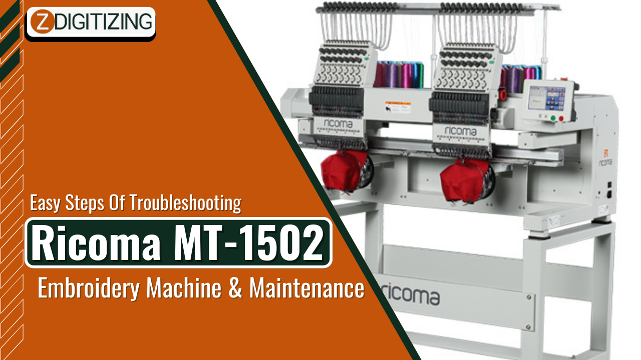 Ricoma mt-1502 common errors & solutions with easy steps to maintain
