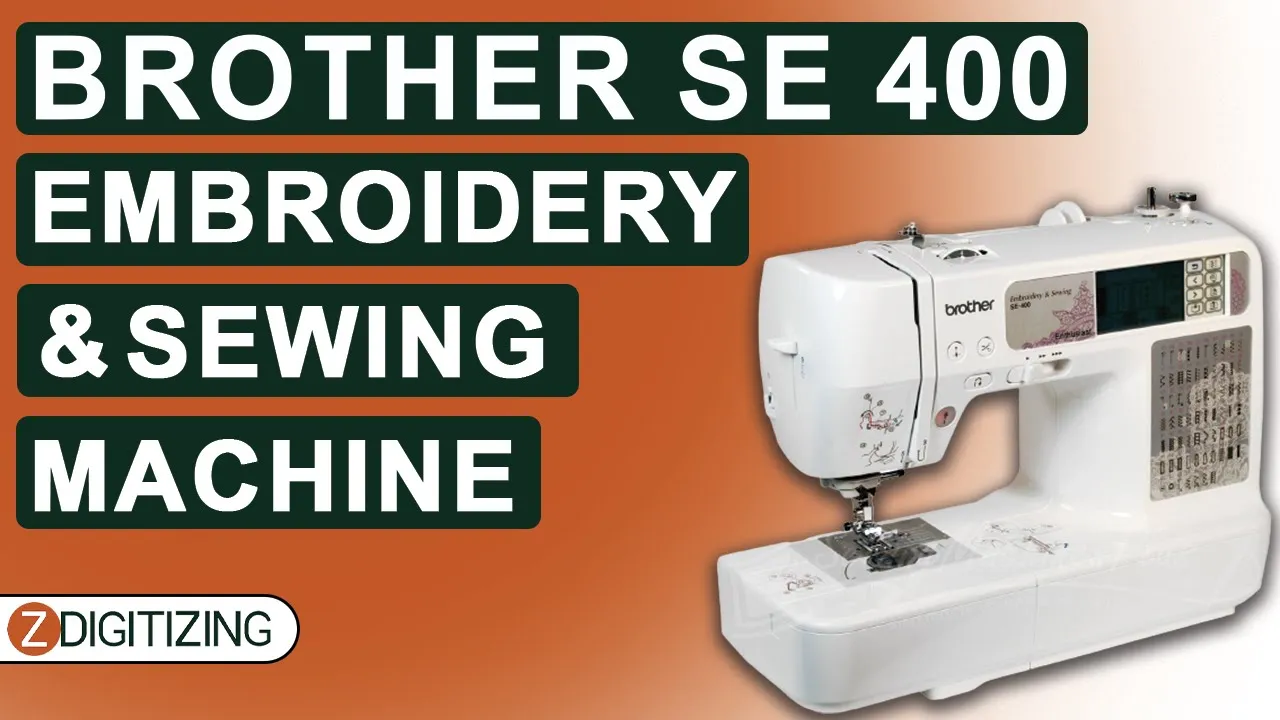 Brother Computerized Sewing and Embroidery Machine SE 400