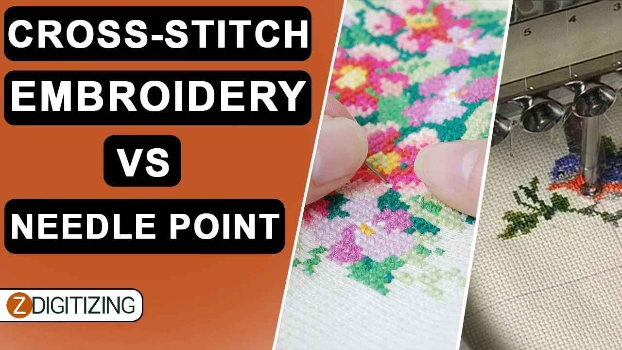The Difference Between Cross Stitch, Embroidery and Needlepoint