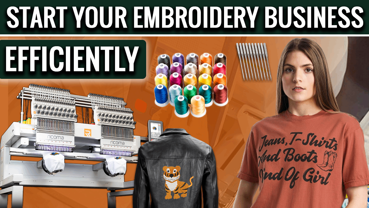 Start your Digitizing Embroidery Business Efficiently