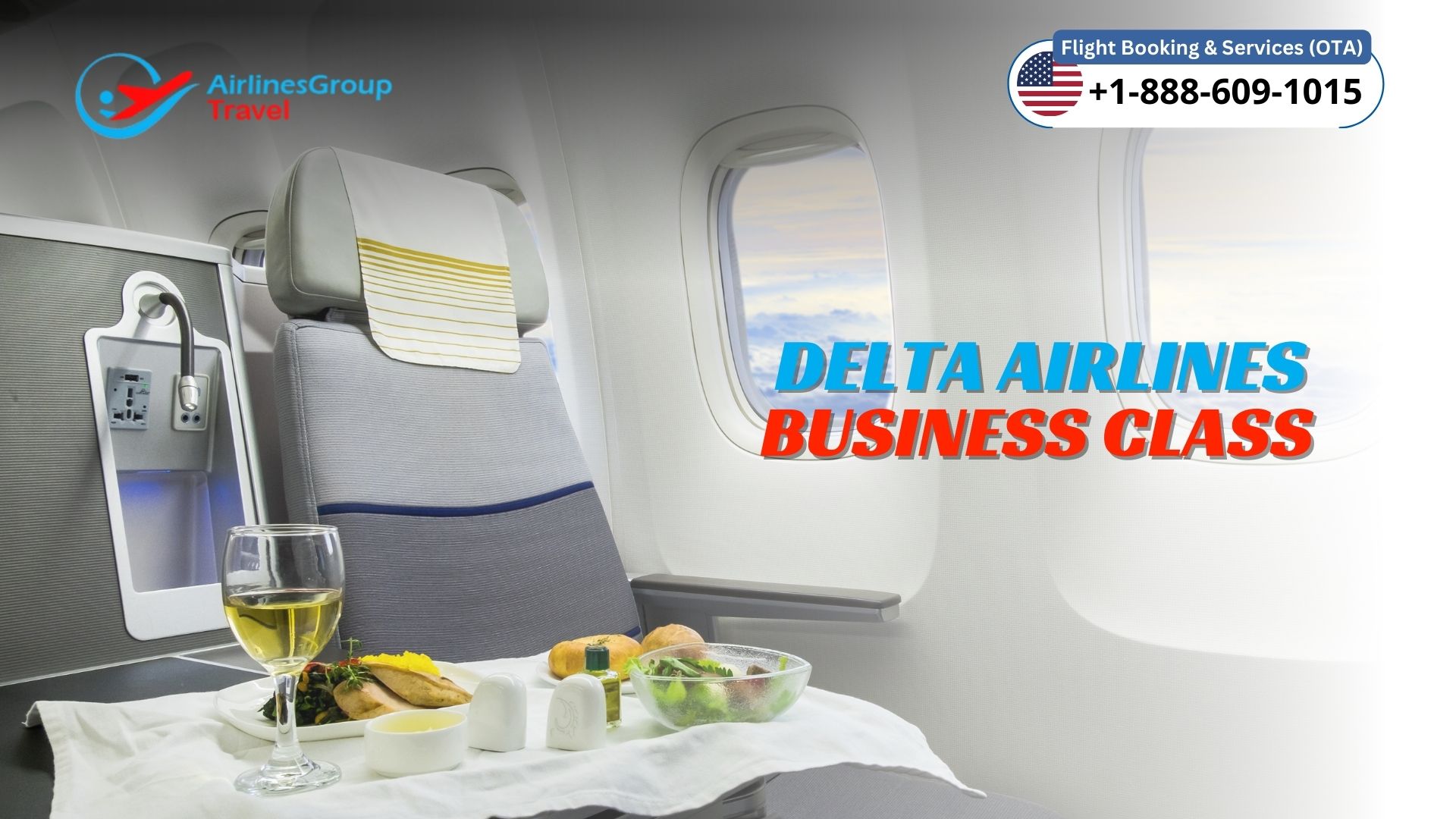 Delta Airlines Business Class | Get Quote Now
